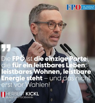 Die FPÖ arbeitet FÜR die Menschen, und nicht GEGEN die Bevölkerung, wie es die Einheitspartei und die abgehobenen Eliten in Brüs...